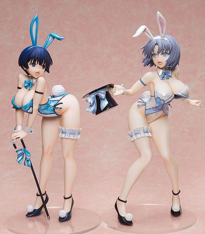 Shinobi Master Senran Kagura: New Link PVC Statue 1/4 Yumi: Bare Leg Bunny Ver. 38cm - Scale Statue - FREEing - Hobby Figures UK