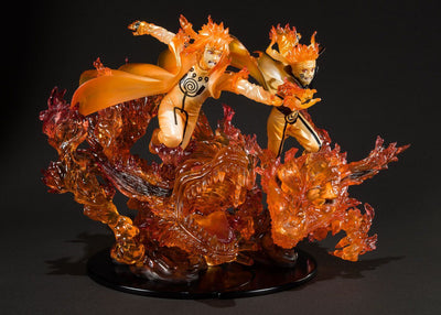 Naruto Shippuden FiguartsZERO PVC Statue Naruto Uzumaki (Kurama) Kizuna Relation 21cm - Scale Statue - Bandai Tamashii Nations - Hobby Figures UK