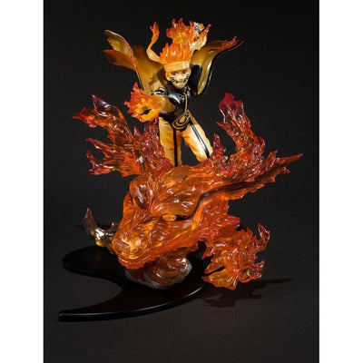 Naruto Shippuden FiguartsZERO PVC Statue Naruto Uzumaki (Kurama) Kizuna Relation 21cm - Scale Statue - Bandai Tamashii Nations - Hobby Figures UK