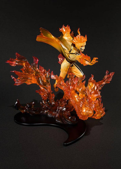 Naruto Shippuden FiguartsZERO PVC Statue Naruto Uzumaki (Kurama) Kizuna Relation 21cm - Scale Statue - Bandai Tamashii Nations - Hobby Figures UK