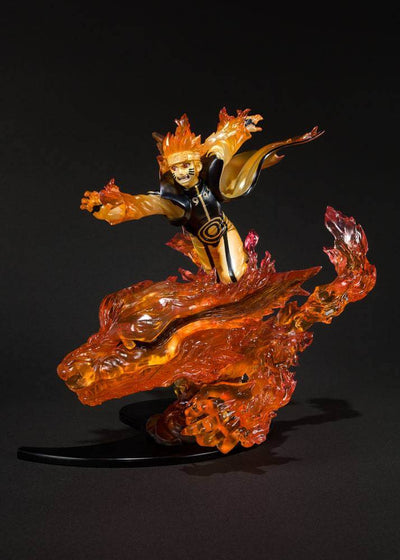 Naruto Shippuden FiguartsZERO PVC Statue Naruto Uzumaki (Kurama) Kizuna Relation 21cm - Scale Statue - Bandai Tamashii Nations - Hobby Figures UK