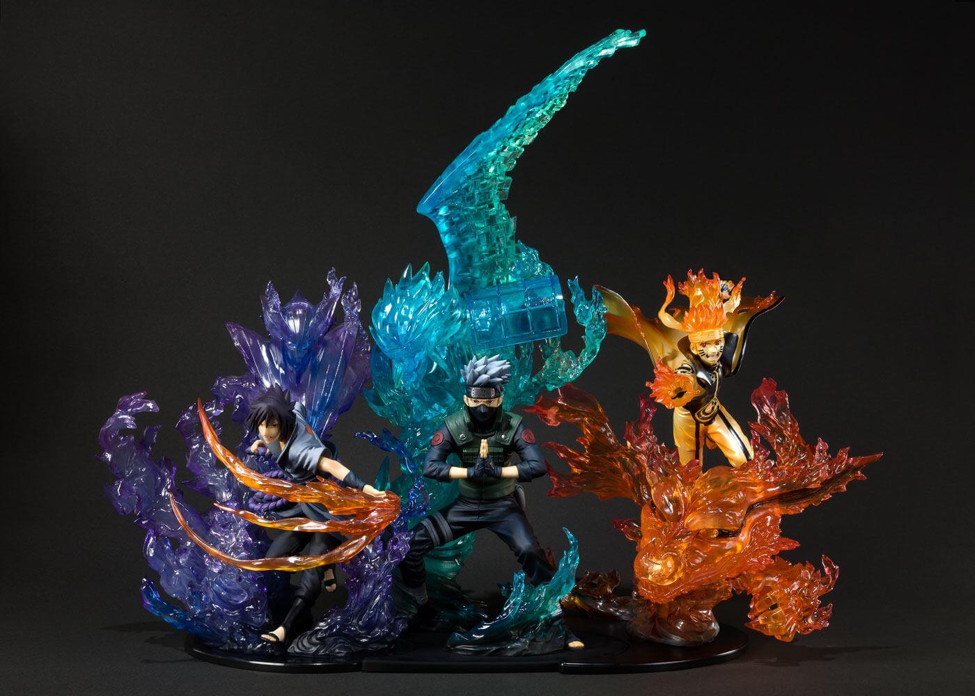 Naruto Shippuden FiguartsZERO PVC Statue Naruto Uzumaki (Kurama) Kizuna Relation 21cm - Scale Statue - Bandai Tamashii Nations - Hobby Figures UK