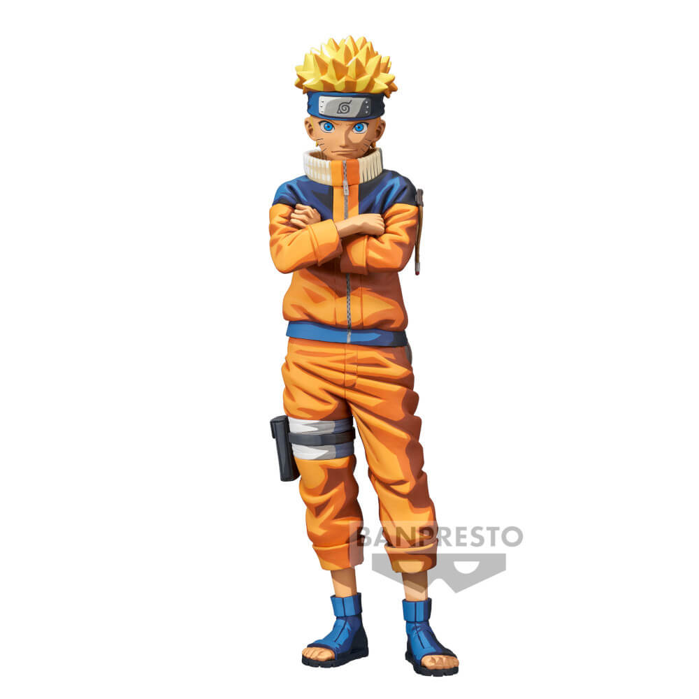 Naruto Shippuden Grandista PVC Statue Manga Dimensions Uzumaki Naruto #2 23cm - Scale Statue - Banpresto - Hobby Figures UK