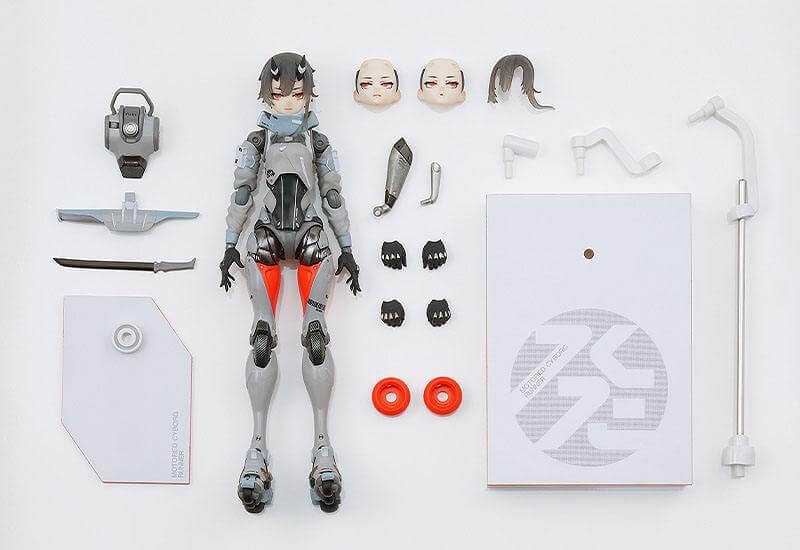 Shojo-Hatsudoki Diecast / PVC Action Figure Motored Cyborg Runner SSX_155 Mandarin Surf 17cm - Action Figures - Max Factory - Hobby Figures UK