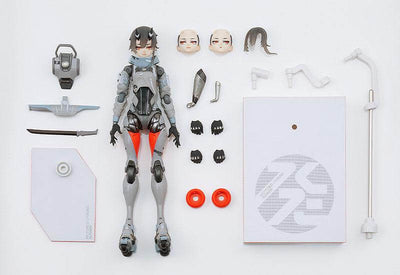 Shojo-Hatsudoki Diecast / PVC Action Figure Motored Cyborg Runner SSX_155 Mandarin Surf 17cm - Action Figures - Max Factory - Hobby Figures UK
