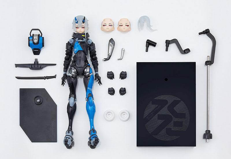 Shojo-Hatsudoki Diecast / PVC Action Figure Motored Cyborg Runner SSX_155 Techno Azur 17cm - Action Figures - Max Factory - Hobby Figures UK