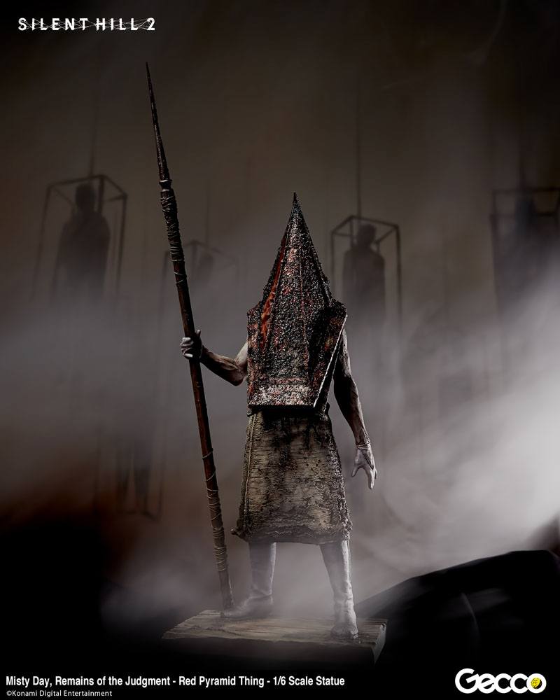 Silent Hill 2 Statue 1/6 Misty Day, Remains of Judgement - Red Pyramid Thing 34cm - Scale Statue - Gecco - Hobby Figures UK