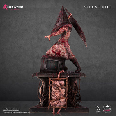 Silent Hill Elite Exclusive Statue 1/4 Red Pyramid Thing VS James Sunderland 88cm - Scale Statue - Figurama Collectors - Hobby Figures UK