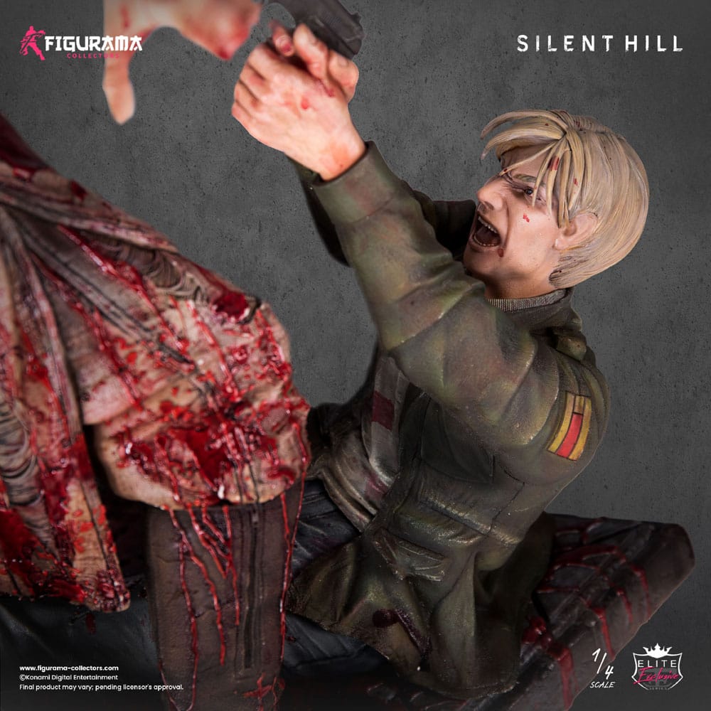 Silent Hill Elite Exclusive Statue 1/4 Red Pyramid Thing VS James Sunderland 88cm - Scale Statue - Figurama Collectors - Hobby Figures UK
