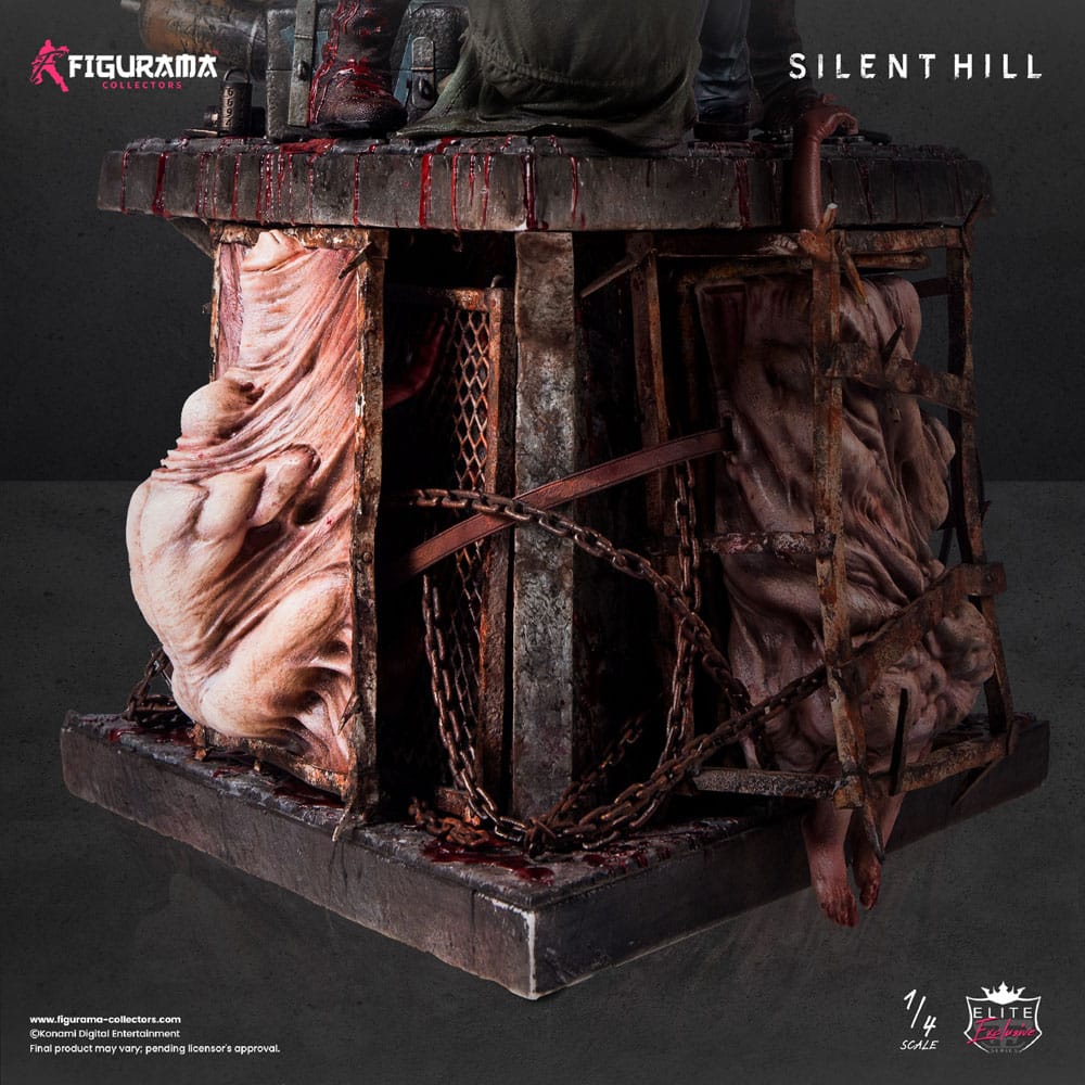 Silent Hill Elite Exclusive Statue 1/4 Red Pyramid Thing VS James Sunderland 88cm - Scale Statue - Figurama Collectors - Hobby Figures UK