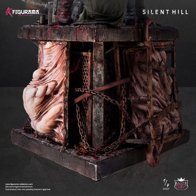 Silent Hill Elite Exclusive Statue 1/4 Red Pyramid Thing VS James Sunderland 88cm - Scale Statue - Figurama Collectors - Hobby Figures UK