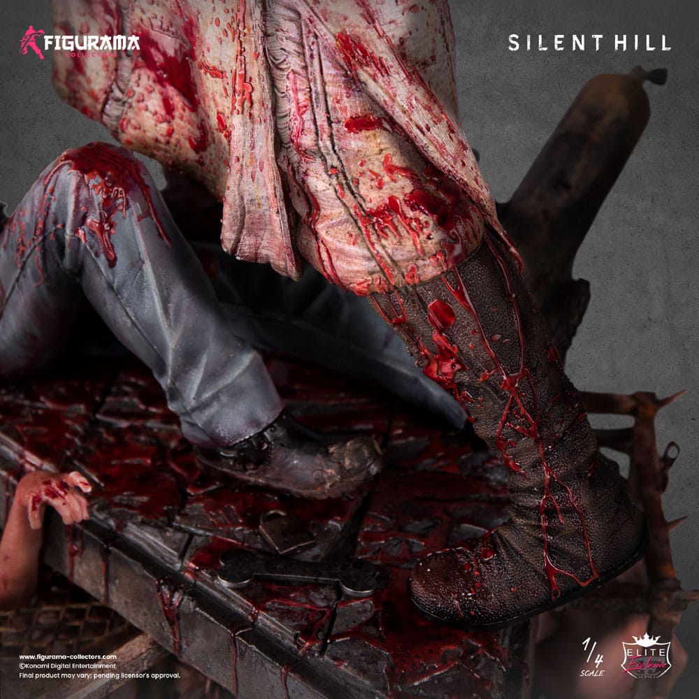 Silent Hill Elite Exclusive Statue 1/4 Red Pyramid Thing VS James Sunderland 88cm - Scale Statue - Figurama Collectors - Hobby Figures UK