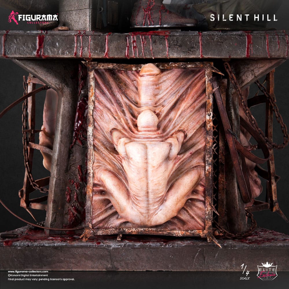 Silent Hill Elite Exclusive Statue 1/4 Red Pyramid Thing VS James Sunderland 88cm - Scale Statue - Figurama Collectors - Hobby Figures UK
