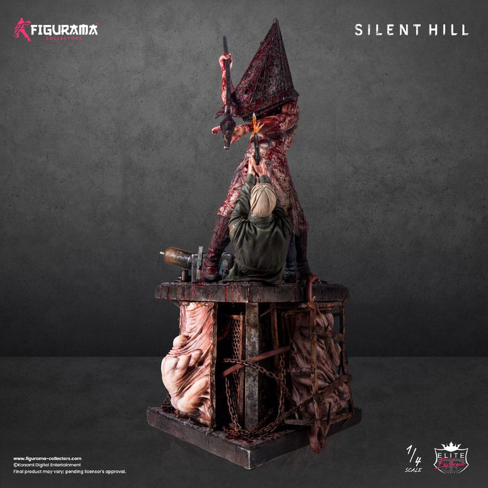 Silent Hill Elite Exclusive Statue 1/4 Red Pyramid Thing VS James Sunderland 88cm - Scale Statue - Figurama Collectors - Hobby Figures UK