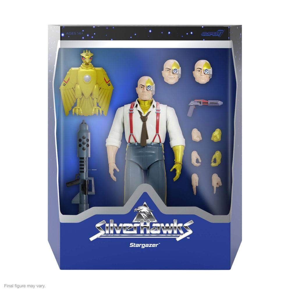 SilverHawks Ultimates Action Figure Commander Stargazer 18cm - Action Figures - Super7 - Hobby Figures UK