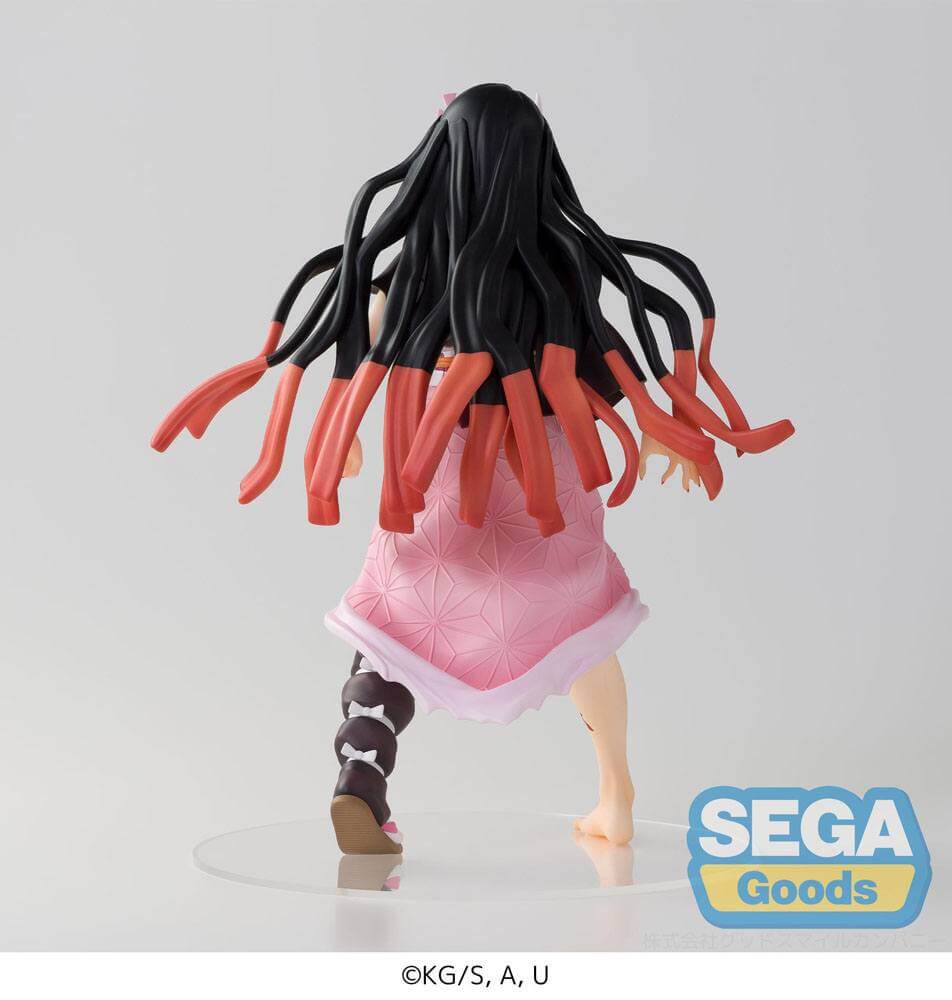 Demon Slayer: Kimetsu no Yaiba Figurizm PVC Statue Nezuko Kamado Demon Form Advancing Ver. 21cm - Scale Statue - Sega - Hobby Figures UK