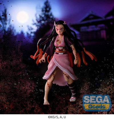 Demon Slayer: Kimetsu no Yaiba Figurizm PVC Statue Nezuko Kamado Demon Form Advancing Ver. 21cm - Scale Statue - Sega - Hobby Figures UK