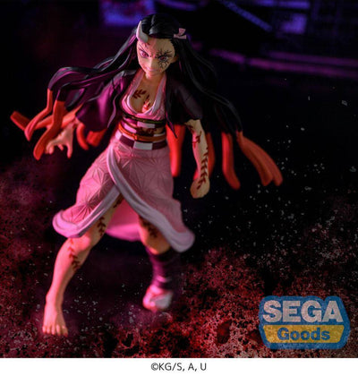 Demon Slayer: Kimetsu no Yaiba Figurizm PVC Statue Nezuko Kamado Demon Form Advancing Ver. 21cm - Scale Statue - Sega - Hobby Figures UK