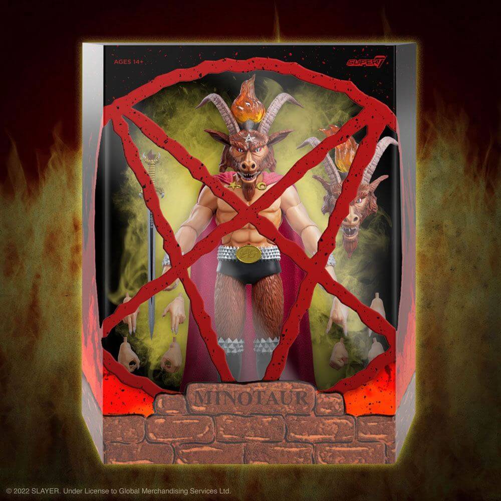 Slayer Ultimates Action Figure Show No Mercy Minotaur 18cm - Action Figures - Super7 - Hobby Figures UK