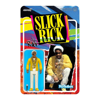 Slick Rick ReAction Action Figure Slick Rick Ruler 10cm - Action Figures - Super7 - Hobby Figures UK