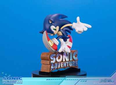 Sonic Adventure PVC Statue Sonic the Hedgehog Standard Edition 21cm - Scale Statue - First 4 Figures - Hobby Figures UK