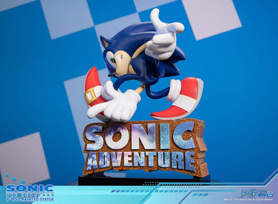 Sonic Adventure PVC Statue Sonic the Hedgehog Standard Edition 21cm - Scale Statue - First 4 Figures - Hobby Figures UK