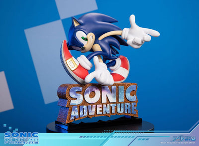 Sonic Adventure PVC Statue Sonic the Hedgehog Standard Edition 21cm - Scale Statue - First 4 Figures - Hobby Figures UK
