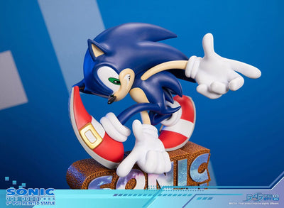 Sonic Adventure PVC Statue Sonic the Hedgehog Standard Edition 21cm - Scale Statue - First 4 Figures - Hobby Figures UK