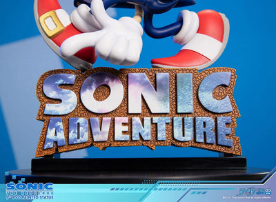 Sonic Adventure PVC Statue Sonic the Hedgehog Standard Edition 21cm - Scale Statue - First 4 Figures - Hobby Figures UK