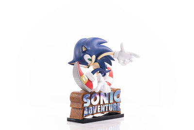 Sonic Adventure PVC Statue Sonic the Hedgehog Standard Edition 21cm - Scale Statue - First 4 Figures - Hobby Figures UK
