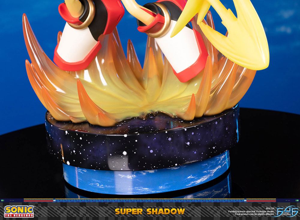 Sonic the Hedgehog Statue Super Shadow 50cm - Scale Statue - First 4 Figures - Hobby Figures UK
