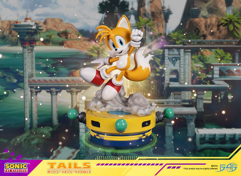 Sonic the Hedgehog Statue Tails 36cm - Scale Statue - First 4 Figures - Hobby Figures UK