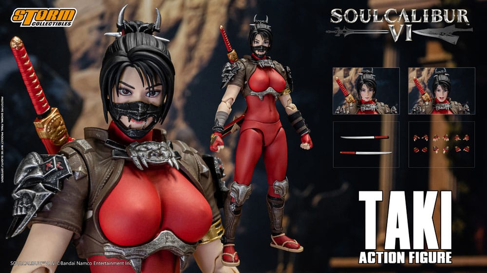 Soul Calibur VI Action Figure 1/12 Taki 18cm - Action Figures - Storm Collectibles - Hobby Figures UK