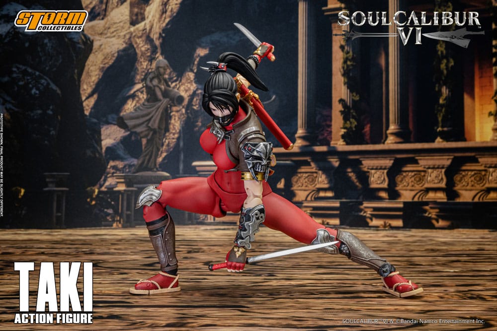 Soul Calibur VI Action Figure 1/12 Taki 18cm - Action Figures - Storm Collectibles - Hobby Figures UK