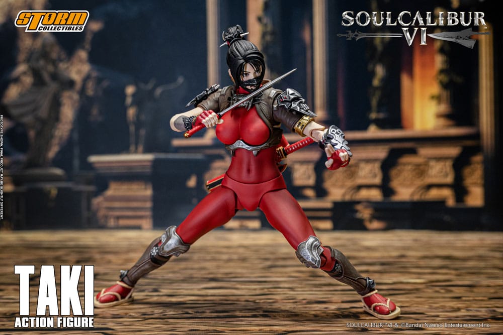 Soul Calibur VI Action Figure 1/12 Taki 18cm - Action Figures - Storm Collectibles - Hobby Figures UK