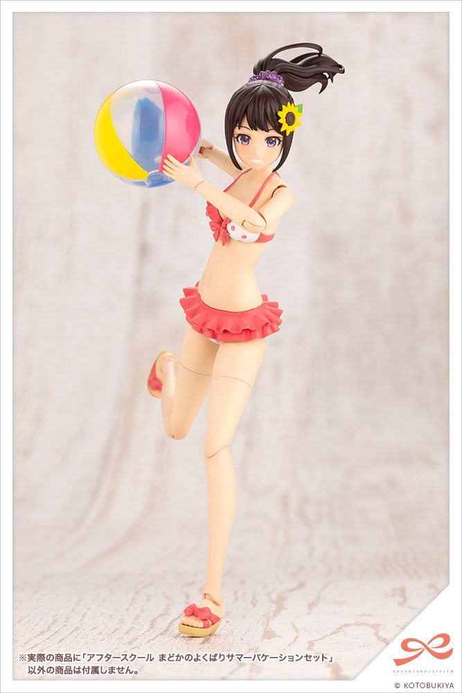 Sousai Shojo Teien Model Kit Accessory Set 1/10 After School Madoka's Well-Deserved Summer Vacation Set - Model Kit - Kotobukiya - Hobby Figures UK