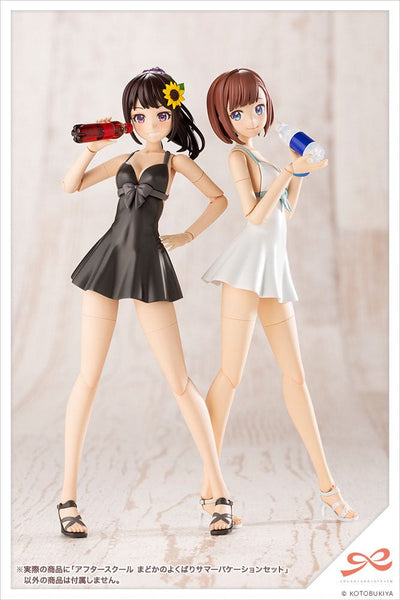 Sousai Shojo Teien Model Kit Accessory Set 1/10 After School Madoka's Well-Deserved Summer Vacation Set - Model Kit - Kotobukiya - Hobby Figures UK