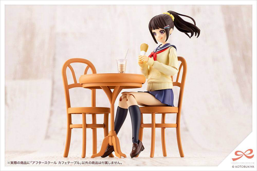 Sousai Shojo Teien Model Kit Accessory Set 1/10 After School Cafe Table 8cm - Model Kit - Kotobukiya - Hobby Figures UK