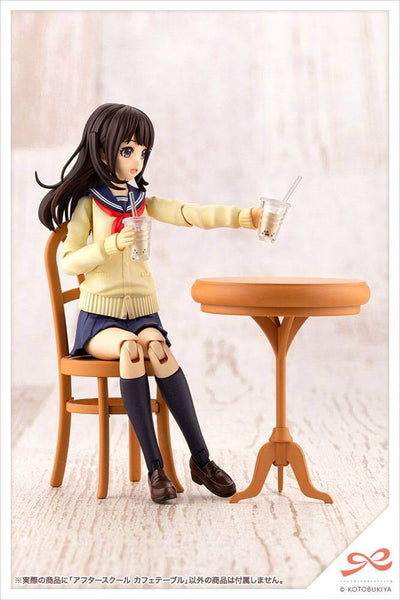 Sousai Shojo Teien Model Kit Accessory Set 1/10 After School Cafe Table 8cm - Model Kit - Kotobukiya - Hobby Figures UK