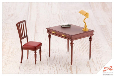 Sousai Shojo Teien Model Kit Accessory Set 1/10 After School Retro Desk 9cm - Action Figures - Kotobukiya - Hobby Figures UK
