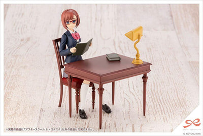 Sousai Shojo Teien Model Kit Accessory Set 1/10 After School Retro Desk 9cm - Action Figures - Kotobukiya - Hobby Figures UK