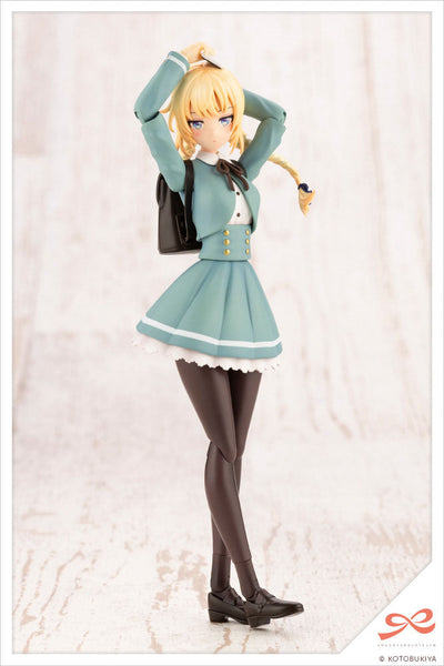 Sousai Shojo Teien Plastic Model Kit 1/10 Ritsuka Saeki St. Iris Gauken Girls' High School Winter Clothes 16cm - Model Kit - Kotobukiya - Hobby Figures UK