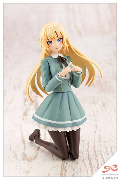 Sousai Shojo Teien Plastic Model Kit 1/10 Ritsuka Saeki St. Iris Gauken Girls' High School Winter Clothes 16cm - Model Kit - Kotobukiya - Hobby Figures UK