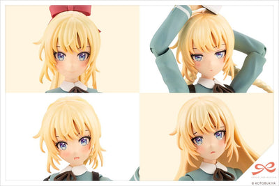Sousai Shojo Teien Plastic Model Kit 1/10 Ritsuka Saeki St. Iris Gauken Girls' High School Winter Clothes 16cm - Model Kit - Kotobukiya - Hobby Figures UK