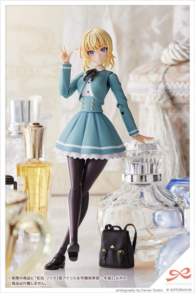 Sousai Shojo Teien Plastic Model Kit 1/10 Ritsuka Saeki St. Iris Gauken Girls' High School Winter Clothes 16cm - Model Kit - Kotobukiya - Hobby Figures UK