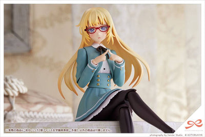 Sousai Shojo Teien Plastic Model Kit 1/10 Ritsuka Saeki St. Iris Gauken Girls' High School Winter Clothes 16cm - Model Kit - Kotobukiya - Hobby Figures UK