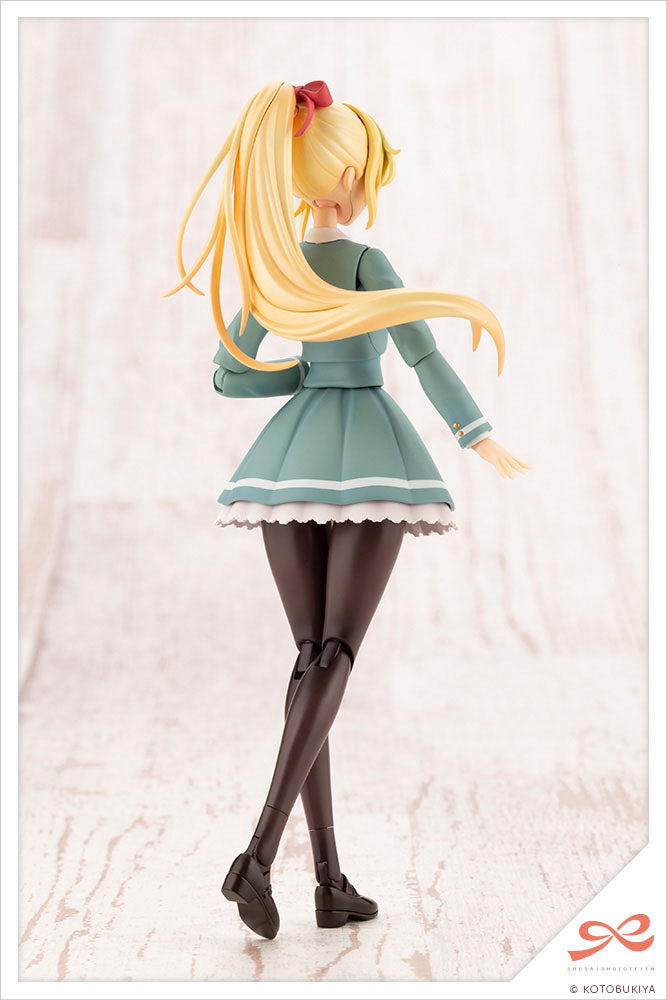 Sousai Shojo Teien Plastic Model Kit 1/10 Ritsuka Saeki St. Iris Gauken Girls' High School Winter Clothes 16cm - Model Kit - Kotobukiya - Hobby Figures UK