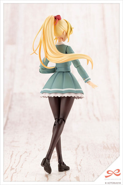 Sousai Shojo Teien Plastic Model Kit 1/10 Ritsuka Saeki St. Iris Gauken Girls' High School Winter Clothes 16cm - Model Kit - Kotobukiya - Hobby Figures UK