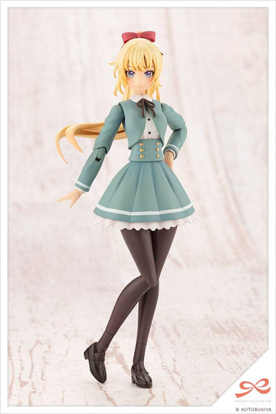 Sousai Shojo Teien Plastic Model Kit 1/10 Ritsuka Saeki St. Iris Gauken Girls' High School Winter Clothes 16cm - Model Kit - Kotobukiya - Hobby Figures UK