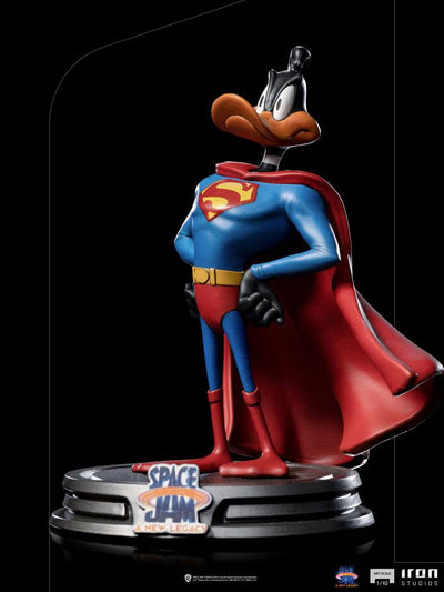 Space Jam: A New Legacy Art Scale Statue 1/10 Daffy Duck Superman 16cm - Scale Statue - Iron Studios - Hobby Figures UK